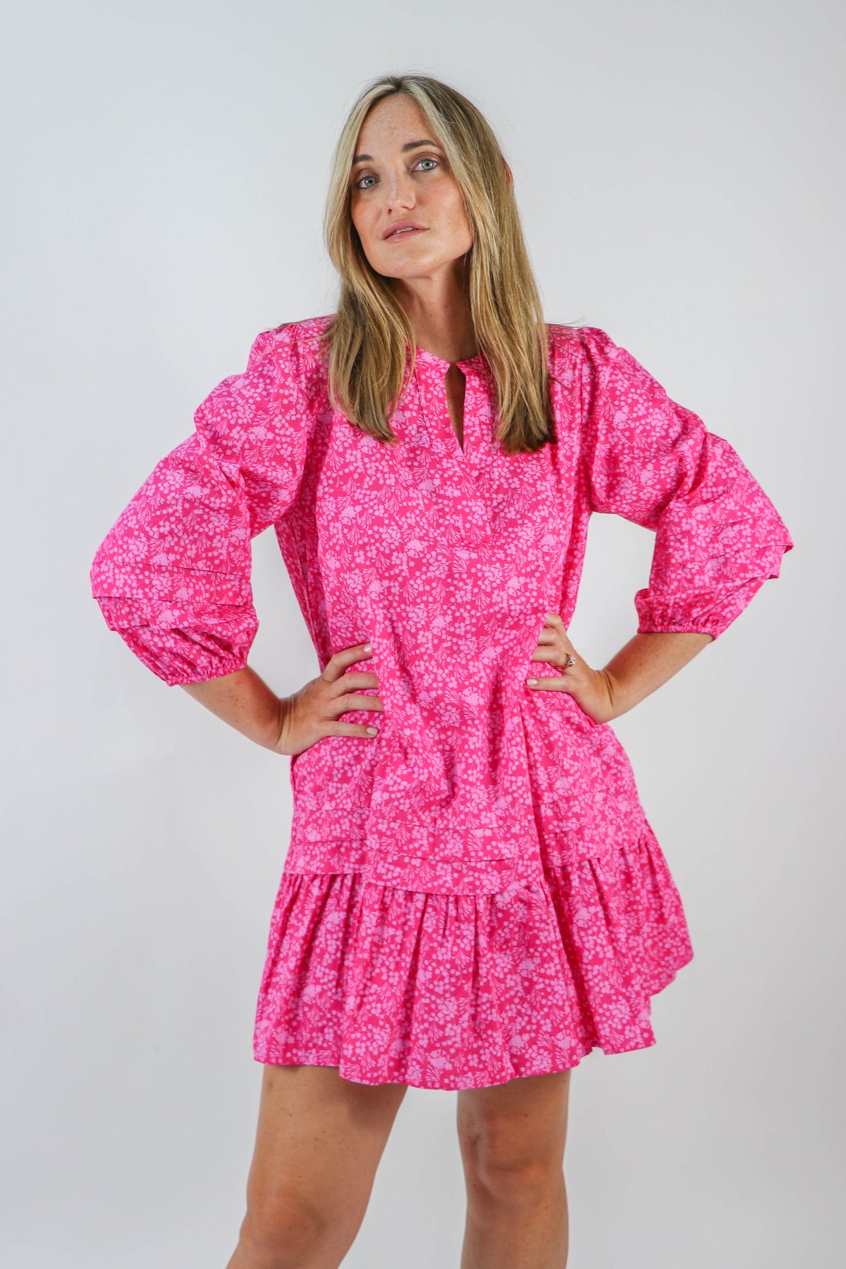 Sugar Lips | Pink Palisades Shift Dress | Sweetest Stitch Boutique