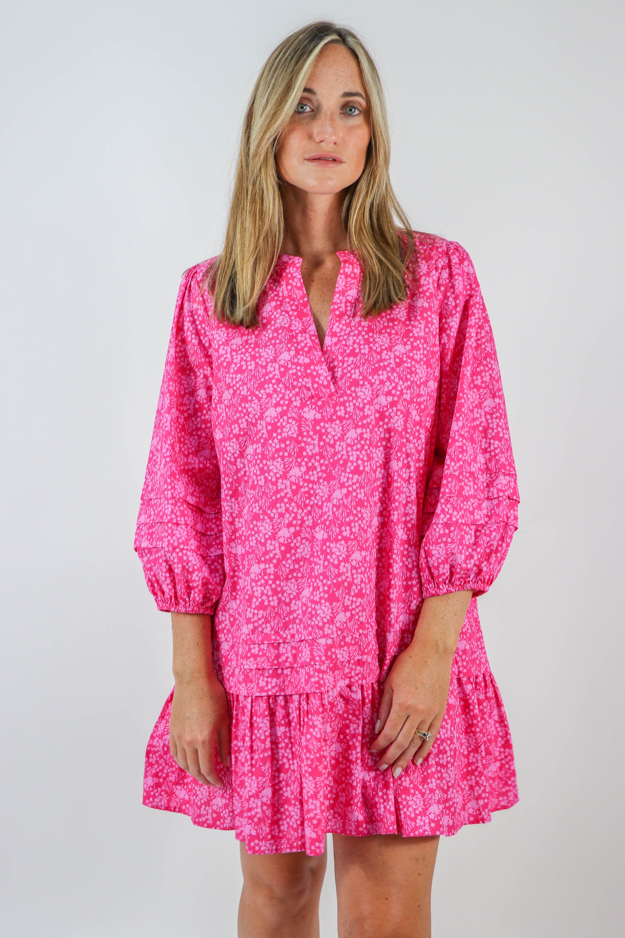 Sugar Lips | Pink Palisades Shift Dress | Sweetest Stitch Boutique