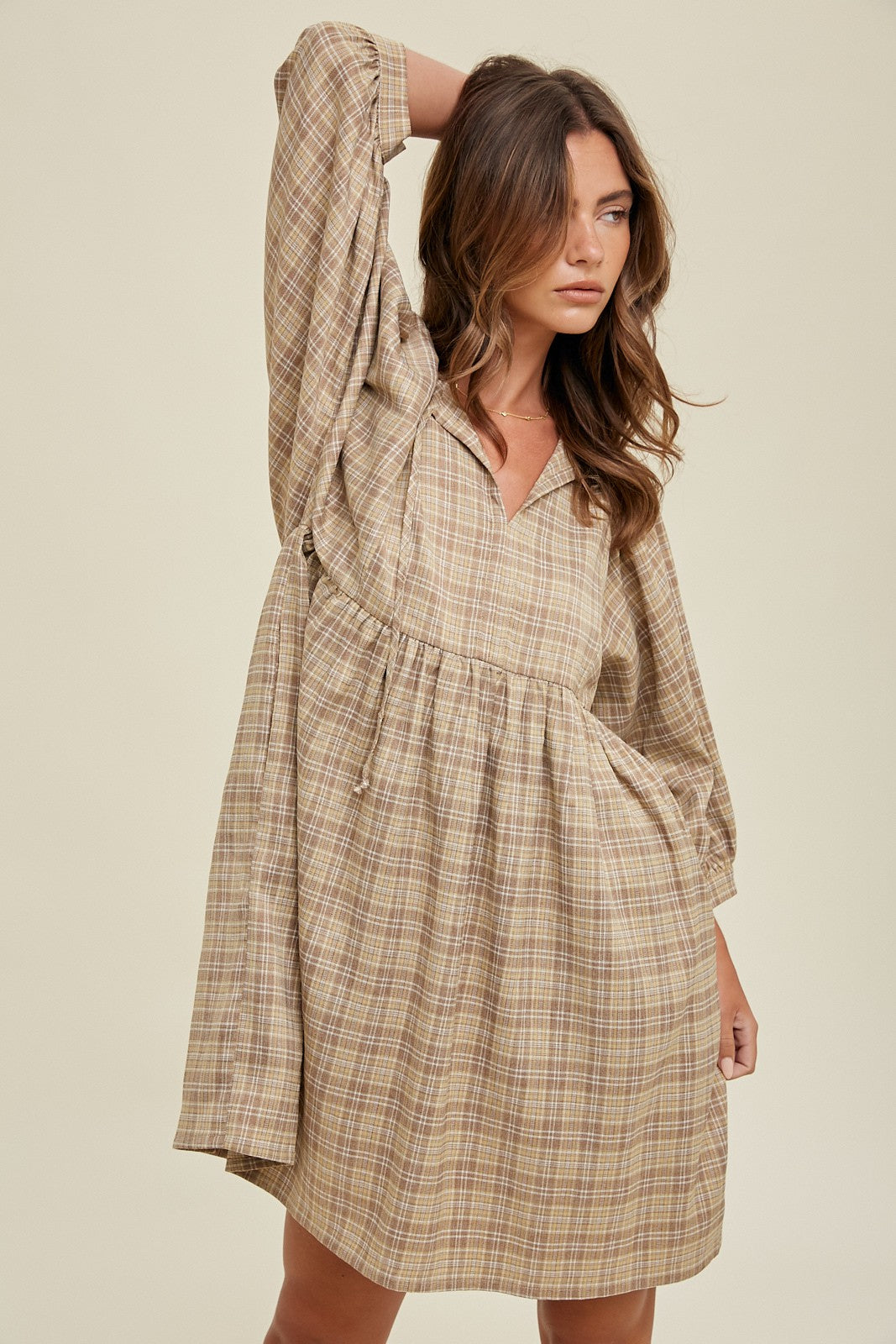 Wishlist | Plaid Babydoll Dress | Sweetest Stitch Online Boutique