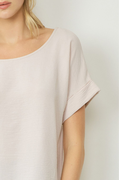 Entro Cuffed Sleeve Blouse | Sweetest Stitch Women&#39;s Online Boutique