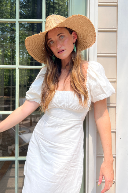 White Open Back Mini Dress | Sweetest Stitch Women&#39;s Online Boutique
