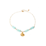 Maui Shell Pastel Beaded Necklace