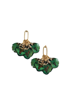 St. Armands Designs | Feather Tassel Earrings | Sweetest Stitch