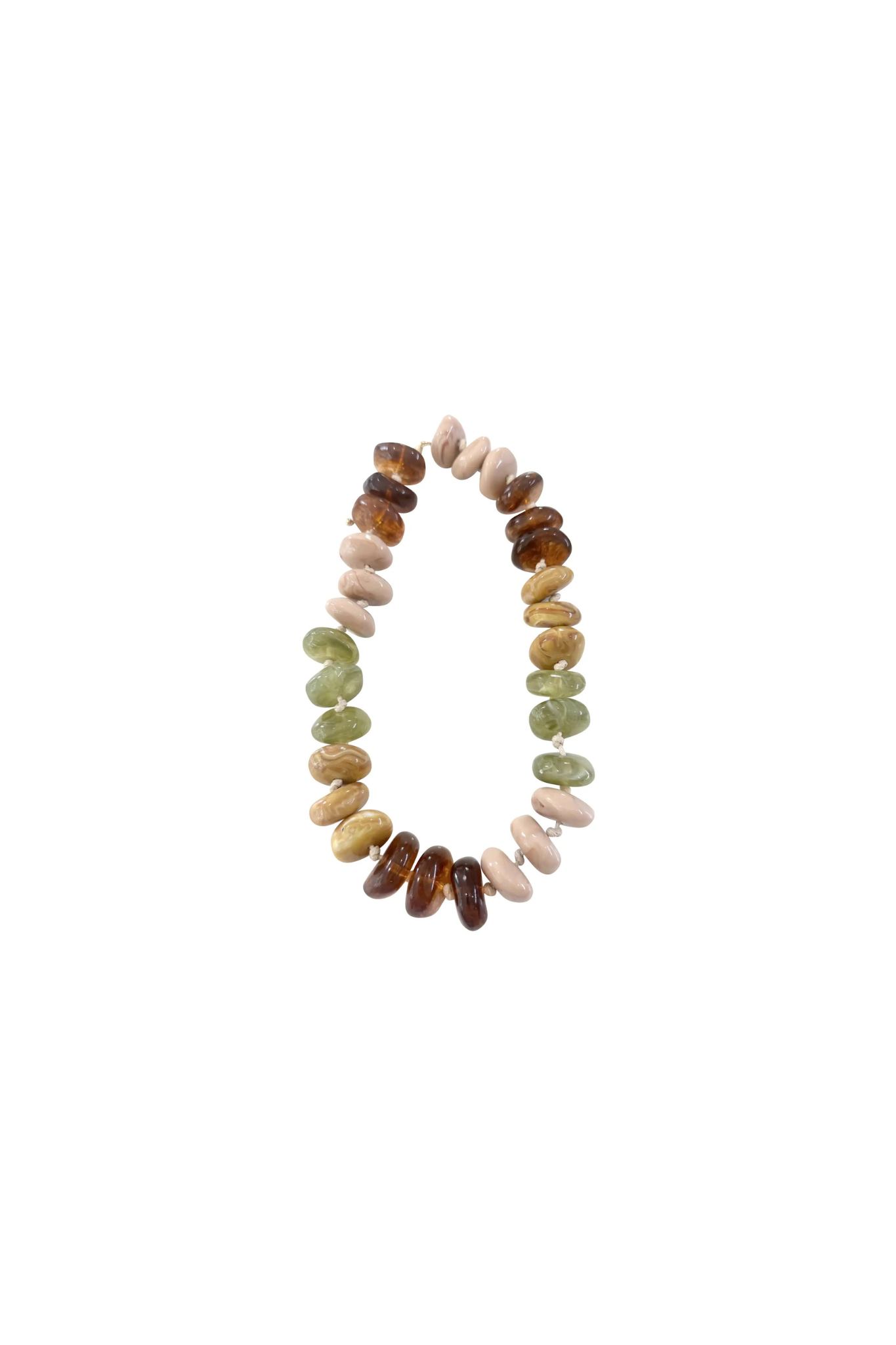 Gemelli | Delray Necklace Tortoise Chartreuse | Sweetest Stitch RVA