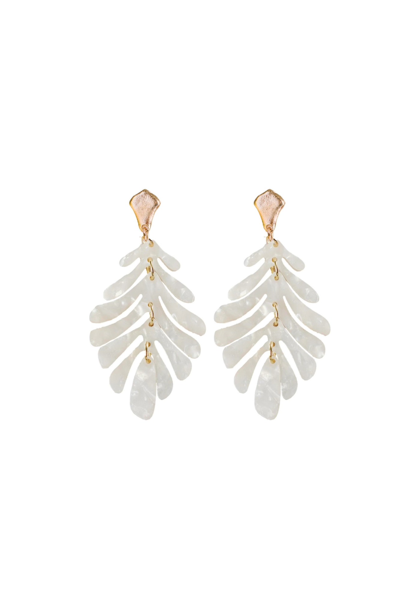 St. Armands Designs | Palm Drop Earrings | Sweetest Stitch Boutique