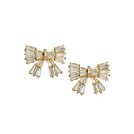 St Armands Design | Sparkler Stud Bow Earrings | Sweetest Stitch