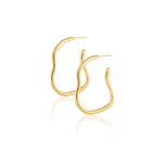Sahira Jewelry | Orah Curved Hoop | Sweetest Stitch Boutique