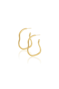 Sahira Jewelry | Orah Curved Hoop | Sweetest Stitch Boutique