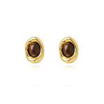 Sahira Jewelry | Saylor Tiger Eye Studs | Sweetest Stitch Boutique 
