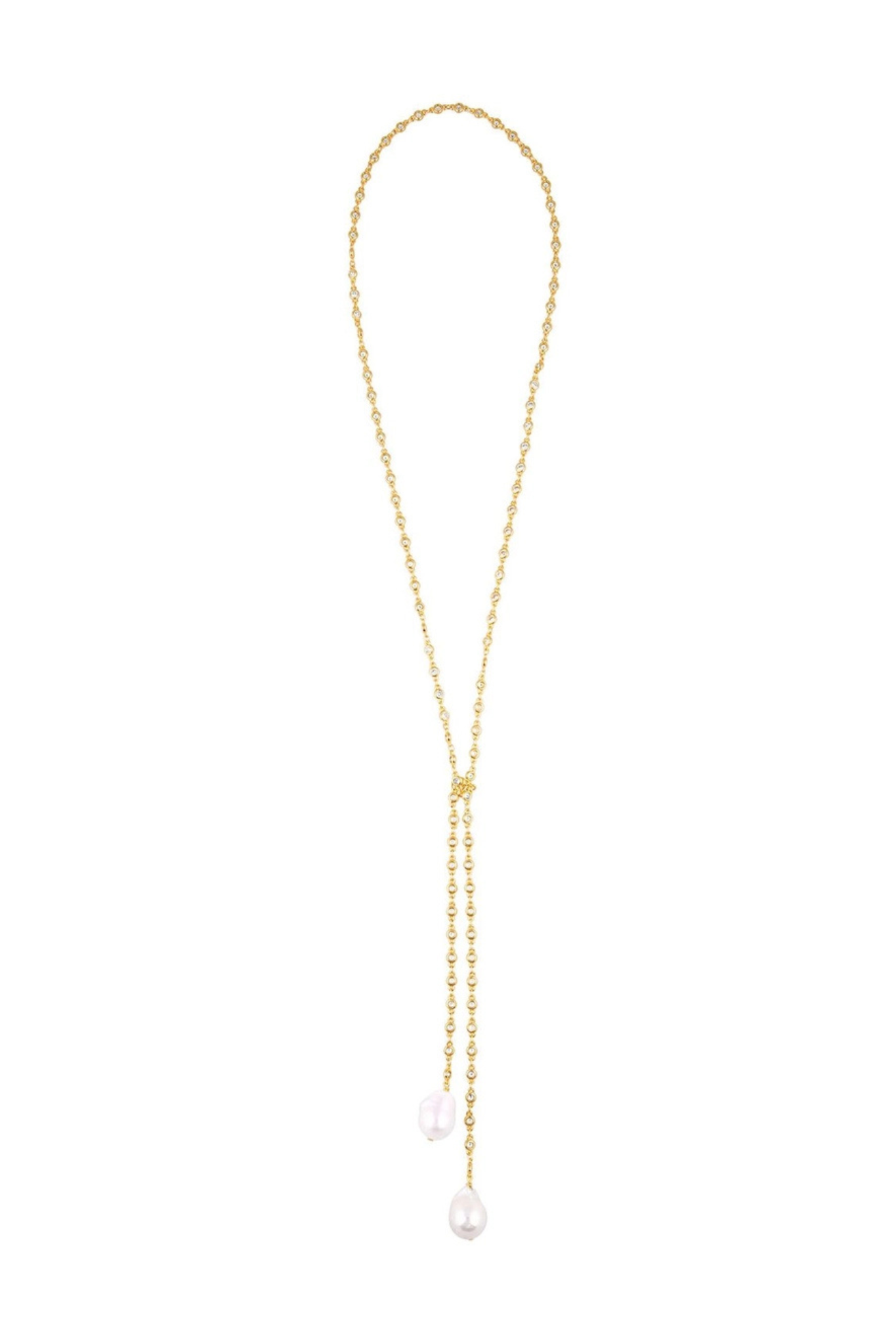 Sahira Jewelry | Pearl Bolo Wrap Necklace | Sweetest Stitch Boutique