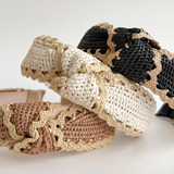Scalloped Knot Headband