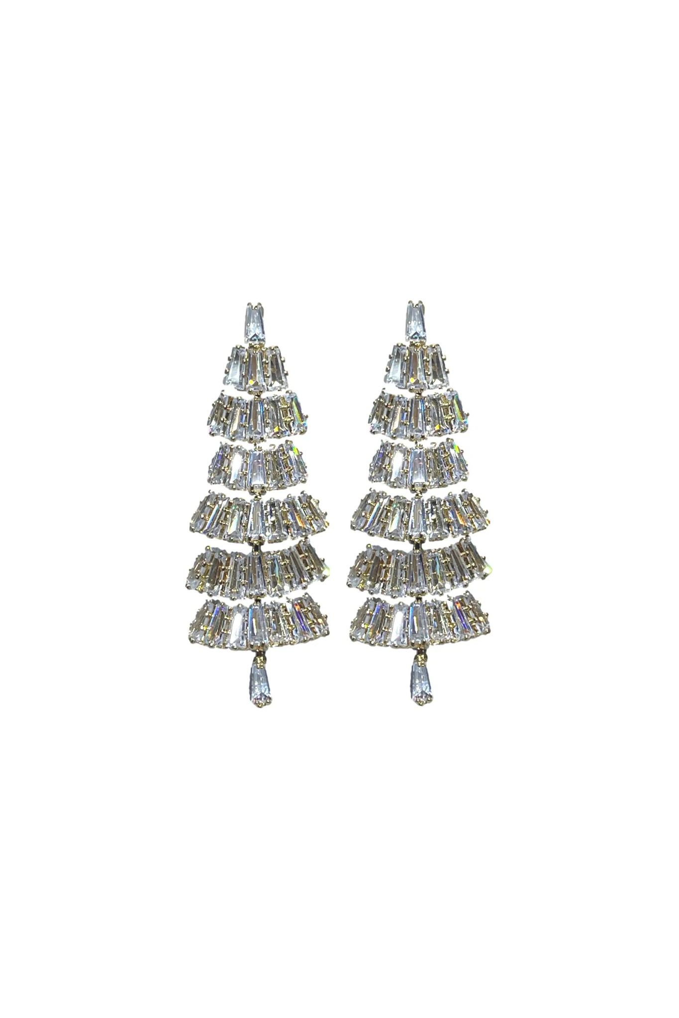 St. Armands Designs | Baguette Tree Earrings | Sweetest Stitch