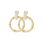 St. Armands Designs | Brown Bamboo Earrings | Sweetest Stitch