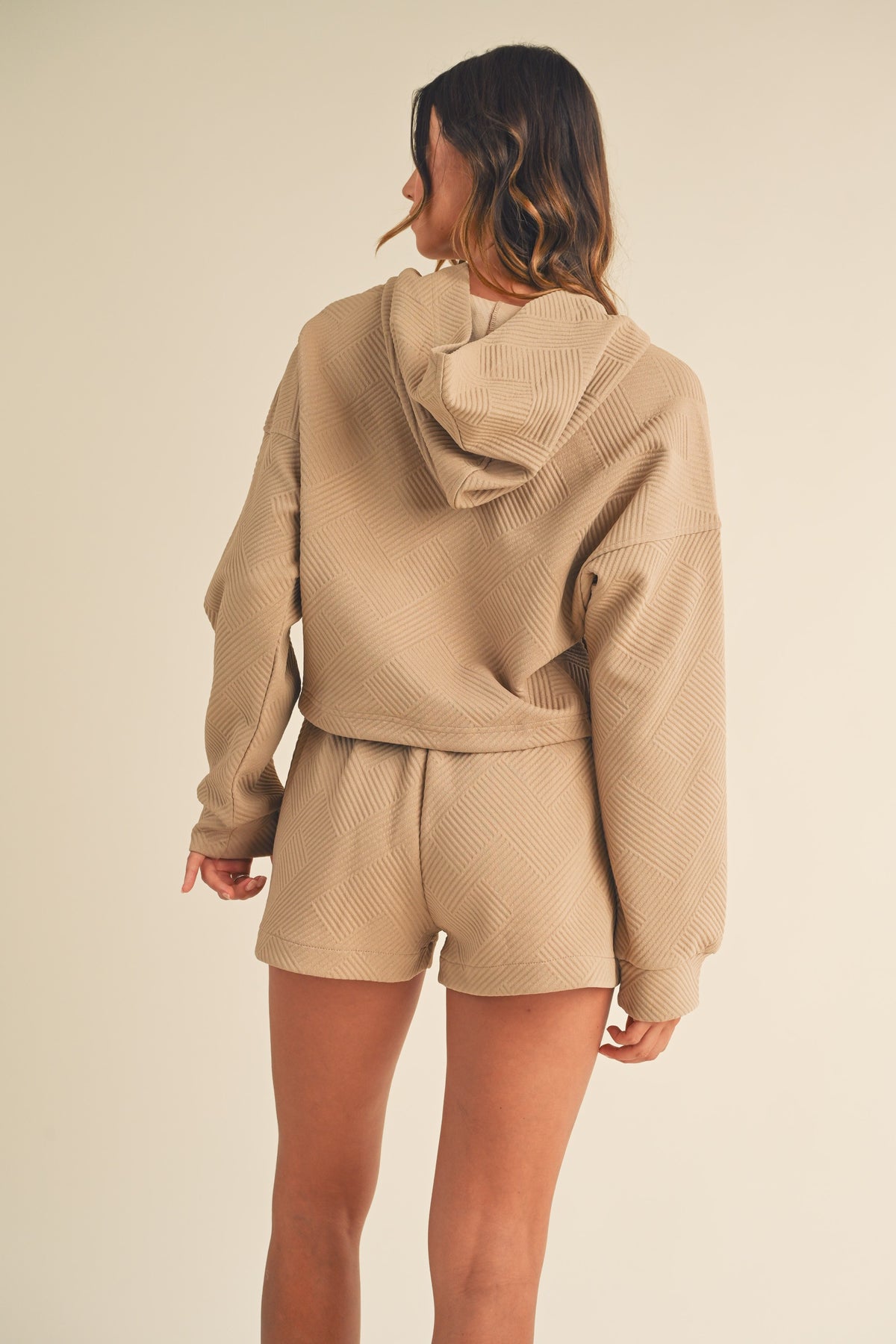 Mable | Quilted Shorts &amp; Hoodie Set | Sweetest Stitch Boutique
