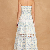 Strut & Bolt | Gloria Floral Strapless Midi Dress | Sweetest Stitch RVA