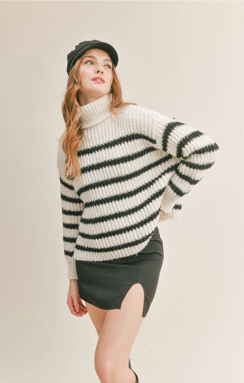 Sadie &amp; Sage | Aki Striped Sweater | Sweetest Stitch Online Boutique