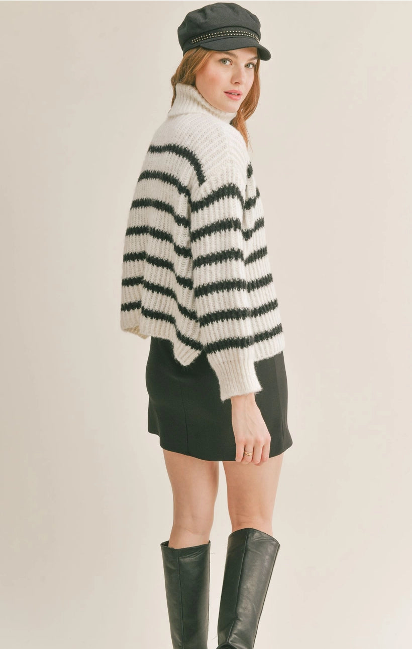 Sadie &amp; Sage | Aki Striped Sweater | Sweetest Stitch Online Boutique