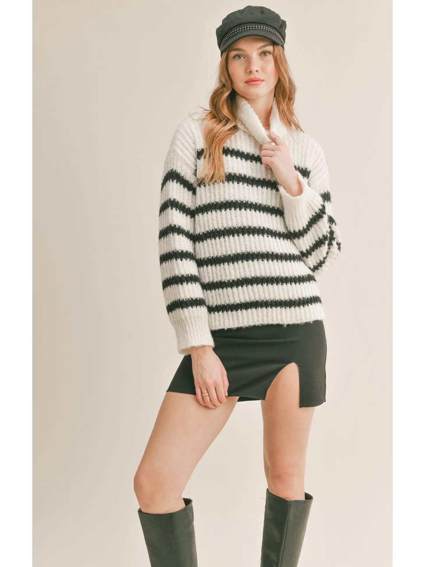 Sadie & Sage | Aki Striped Sweater | Sweetest Stitch Online Boutique