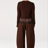 ASTR The Label | Juliette Lace Trim Sweater | Sweetest Stitch Boutique