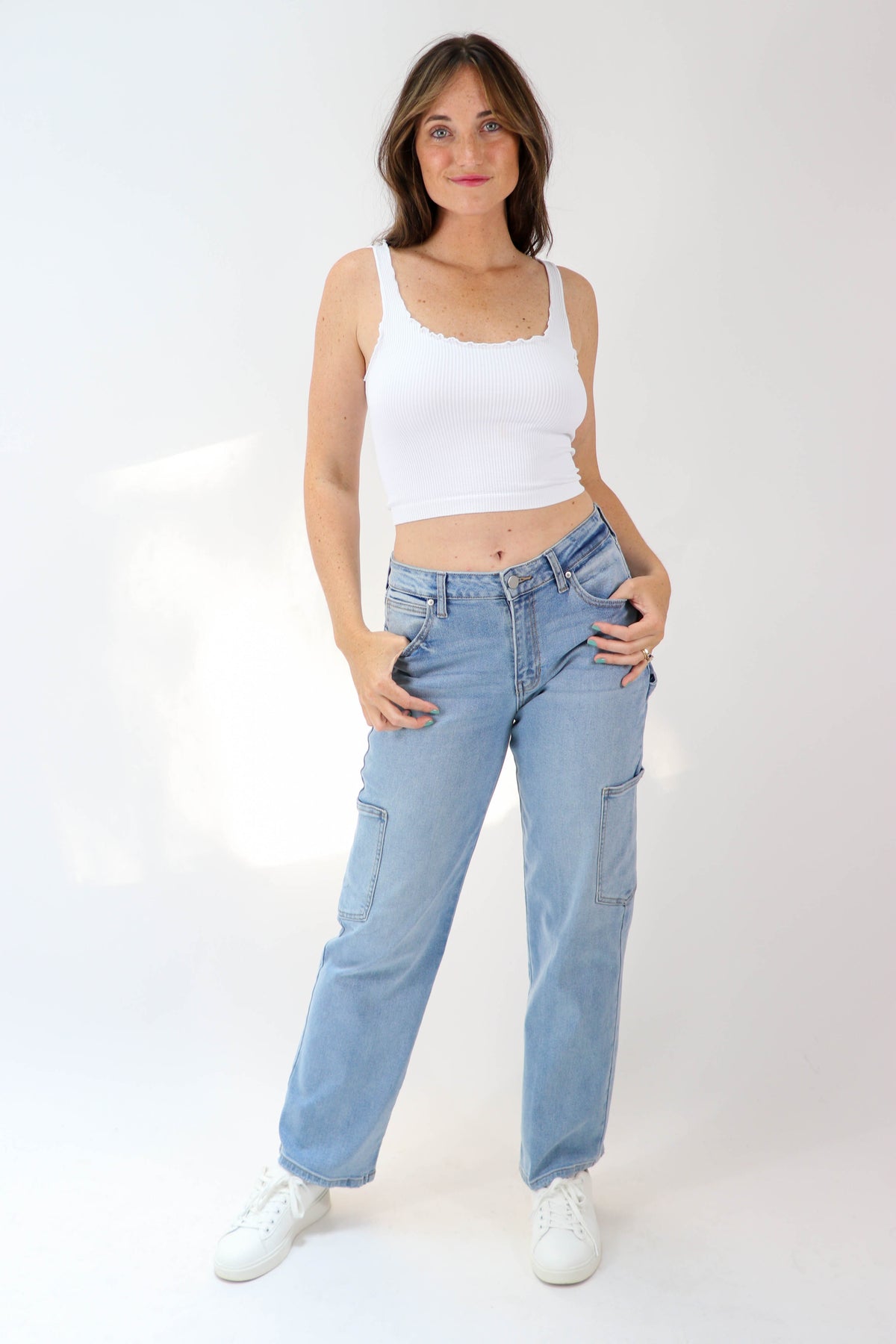 Ribbed Seamless Crop Top | Sweetest Stitch Women&#39;s Boutique