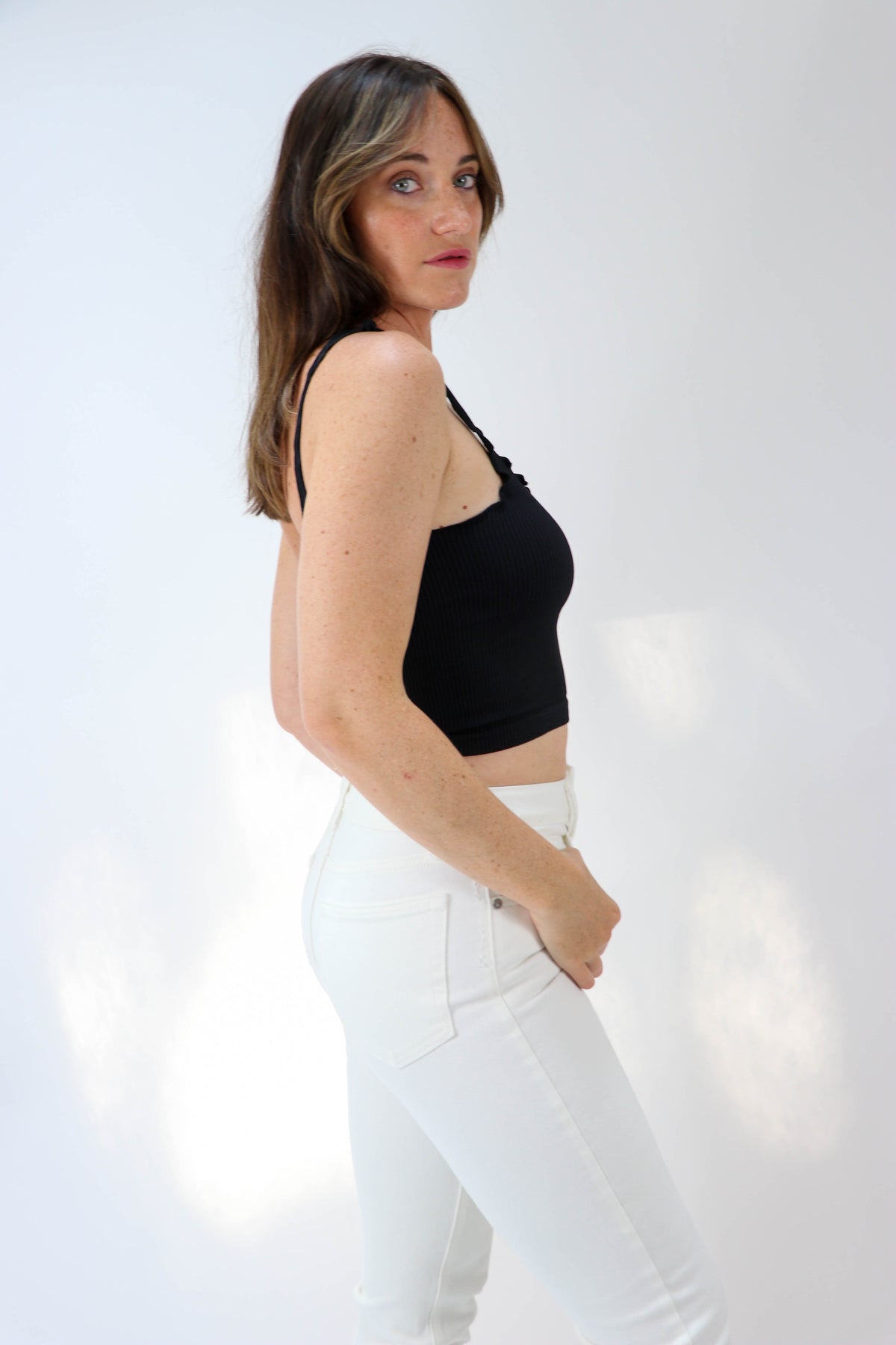 Ribbed Seamless Crop Top | Sweetest Stitch Women&#39;s Boutique