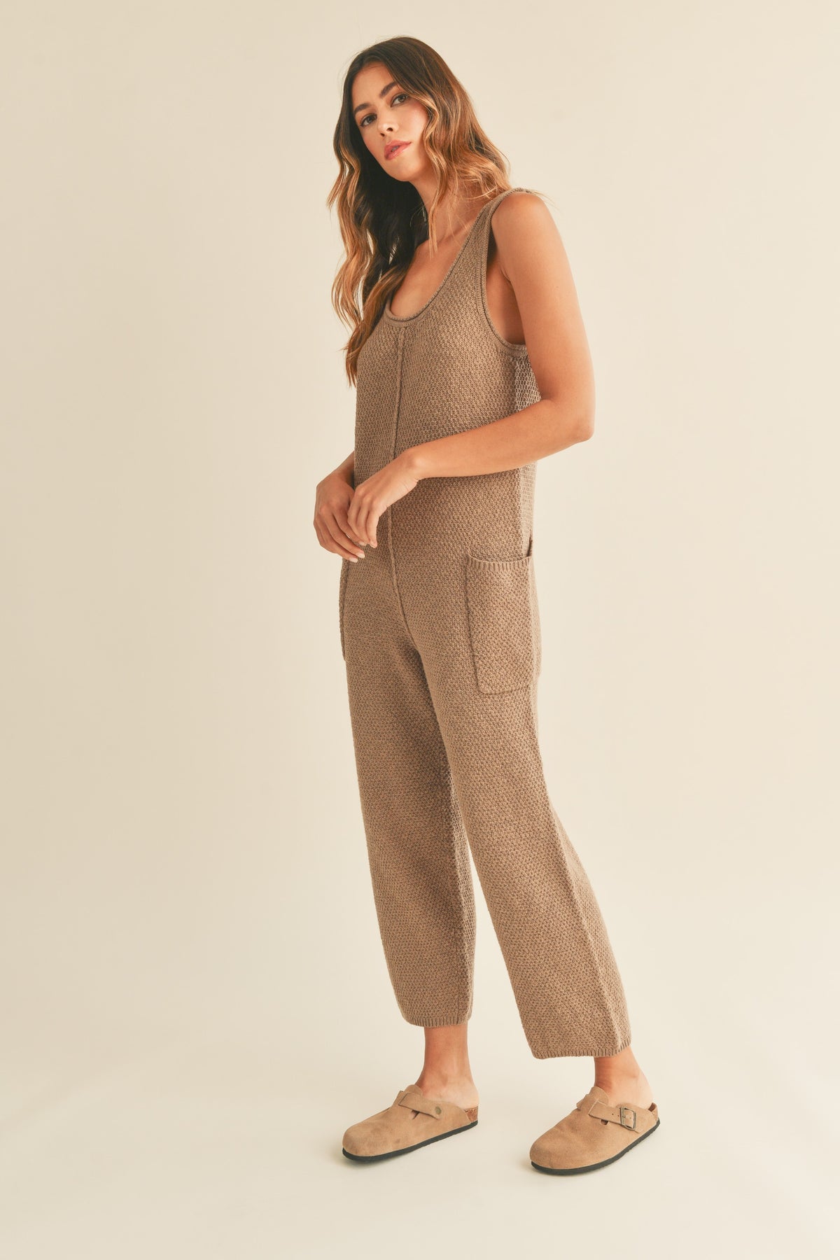 Mable | Sleeveless Knit Jumpsuit | Sweetest Stitch Online Boutique