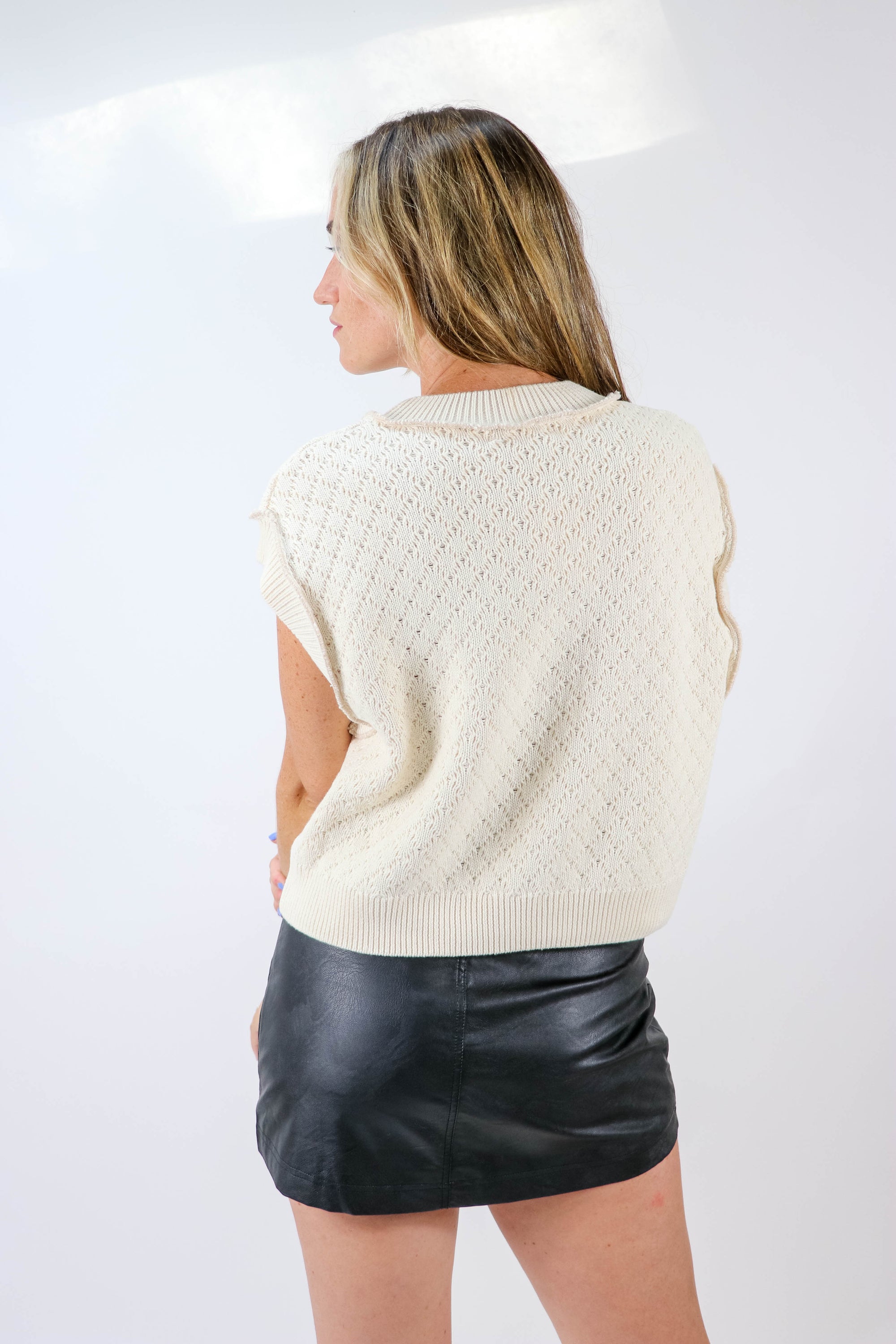 Olivaceous | Sleeveless Sweater | Sweetest Stitch Online Boutique