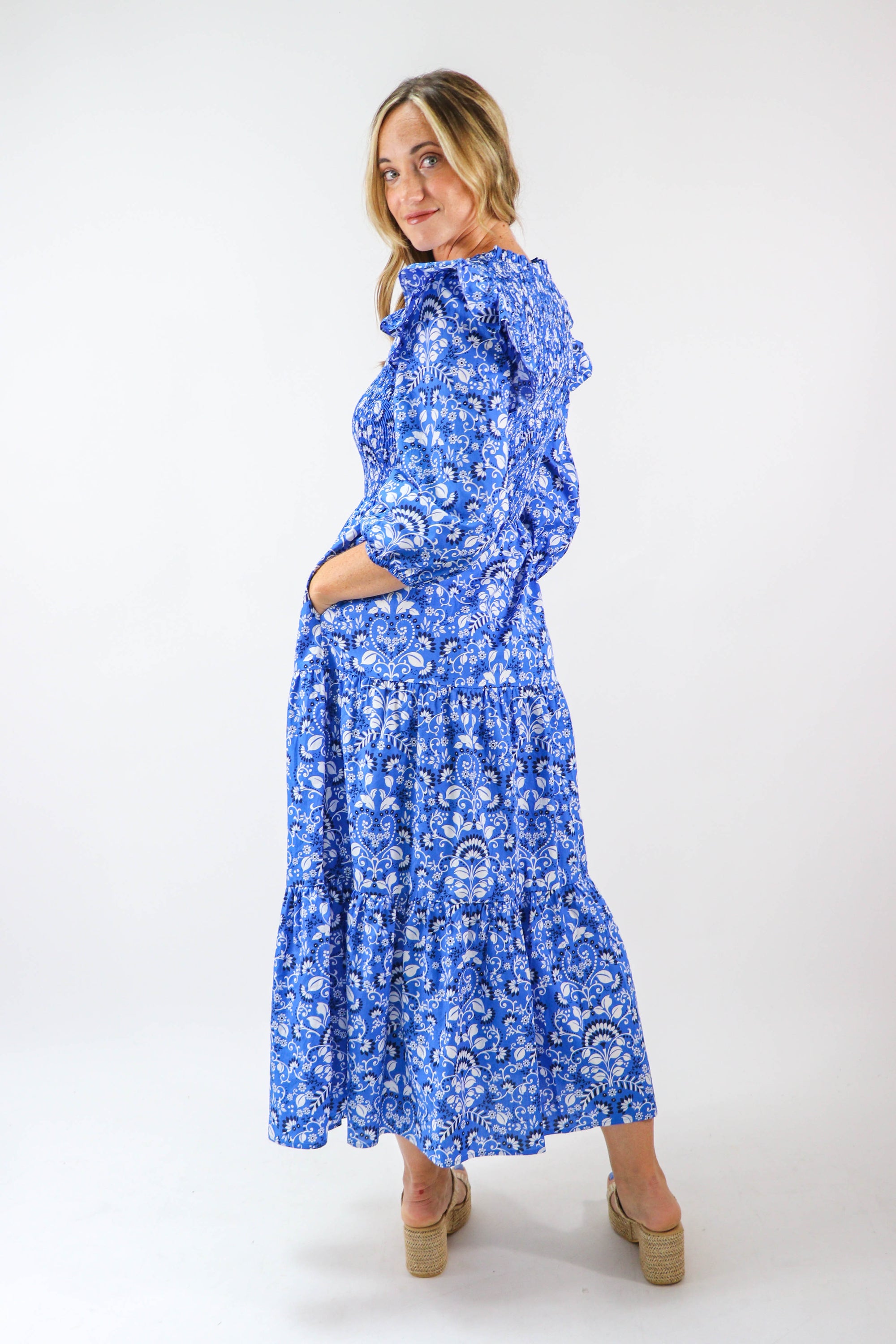 Sugar Lips Lulu Blue Maxi Dress | Sweetest Stitch Online Boutique