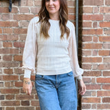 Current Air | Elodie Long Sleeve Top | Sweetest Stitch Boutique