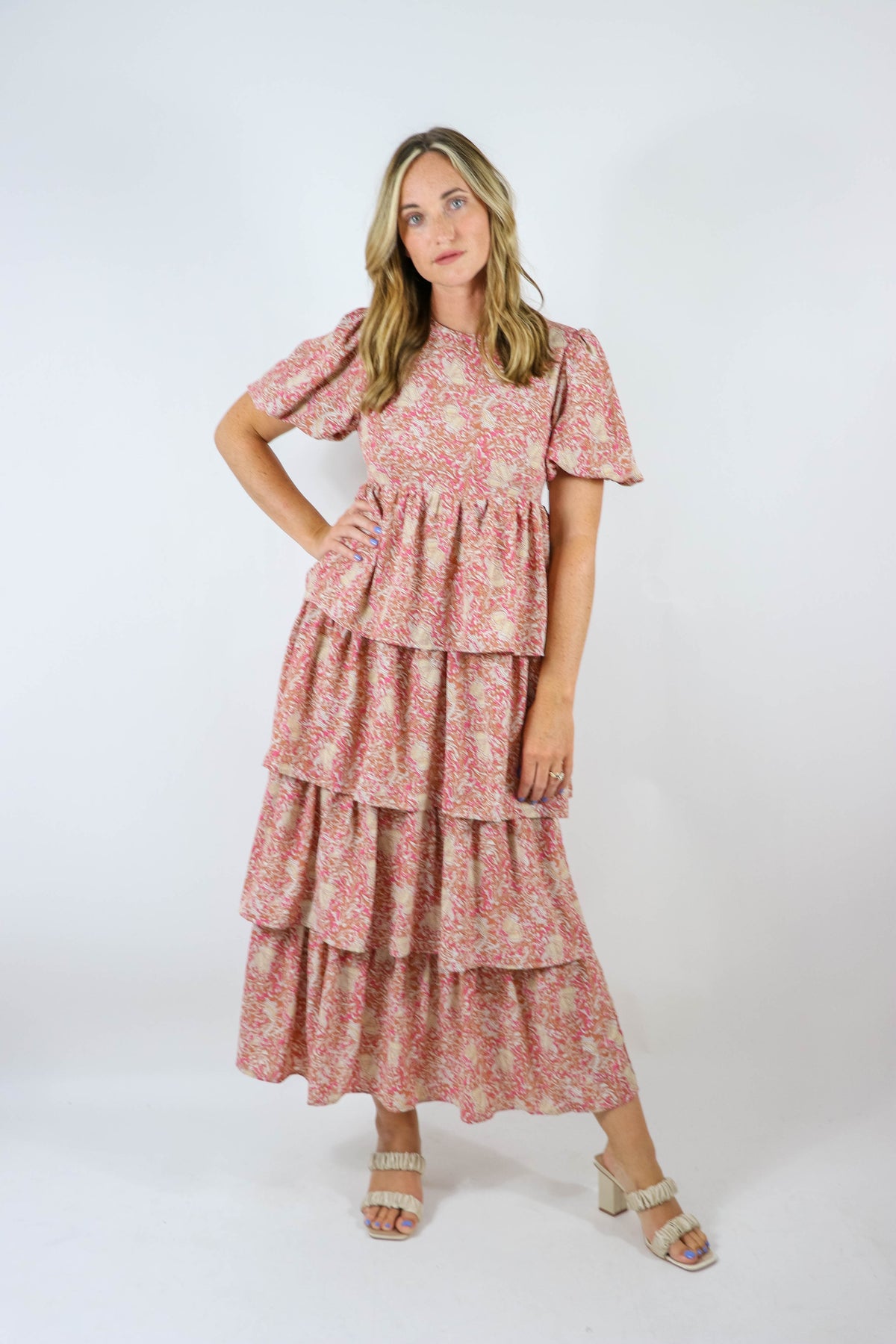 Entro | Tiered Skirt Maxi Dress | Sweetest Stitch Online Boutique