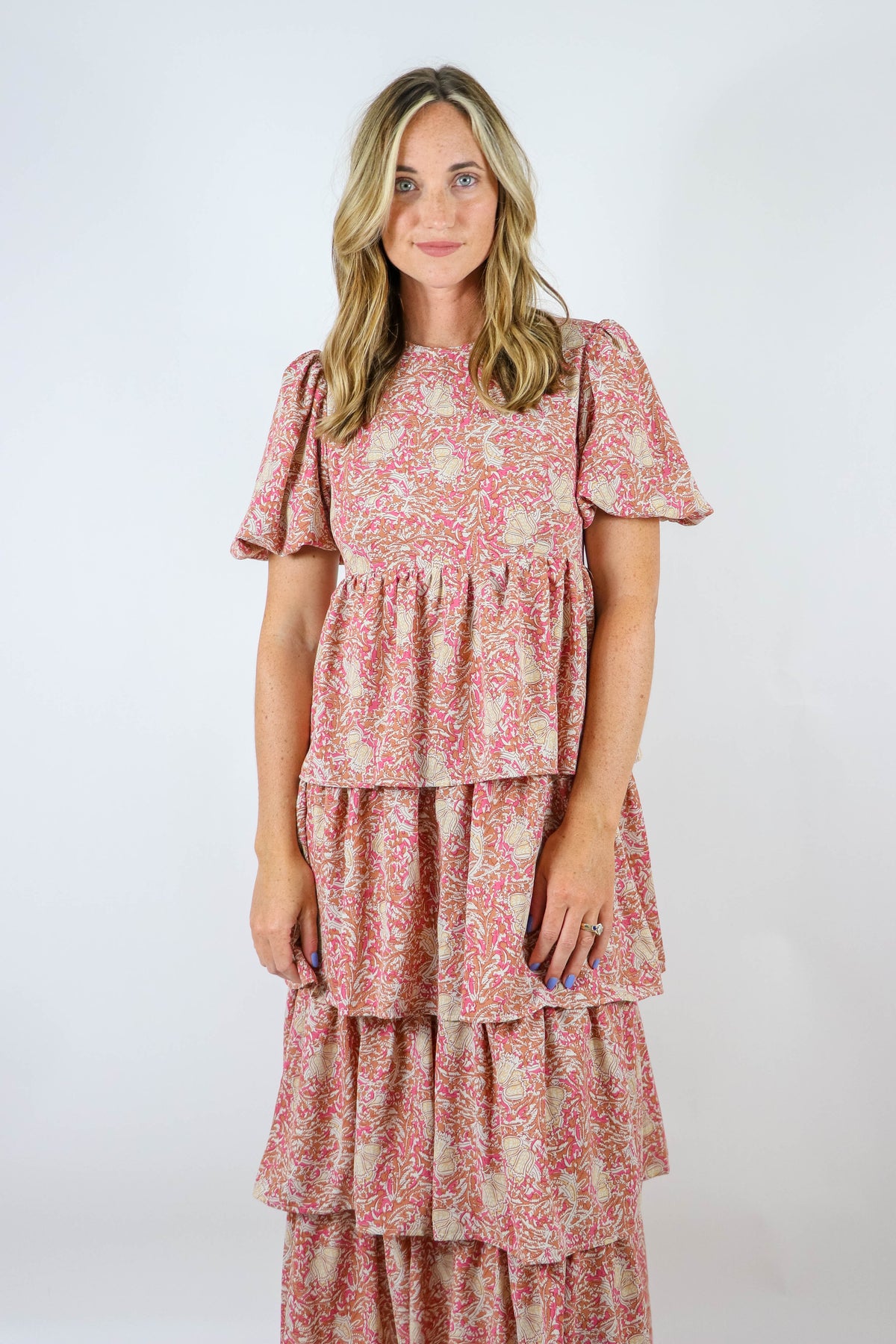 Entro | Tiered Skirt Maxi Dress | Sweetest Stitch Online Boutique