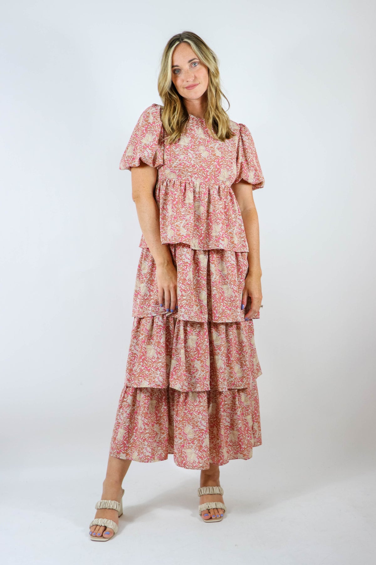 Entro | Tiered Skirt Maxi Dress | Sweetest Stitch Online Boutique