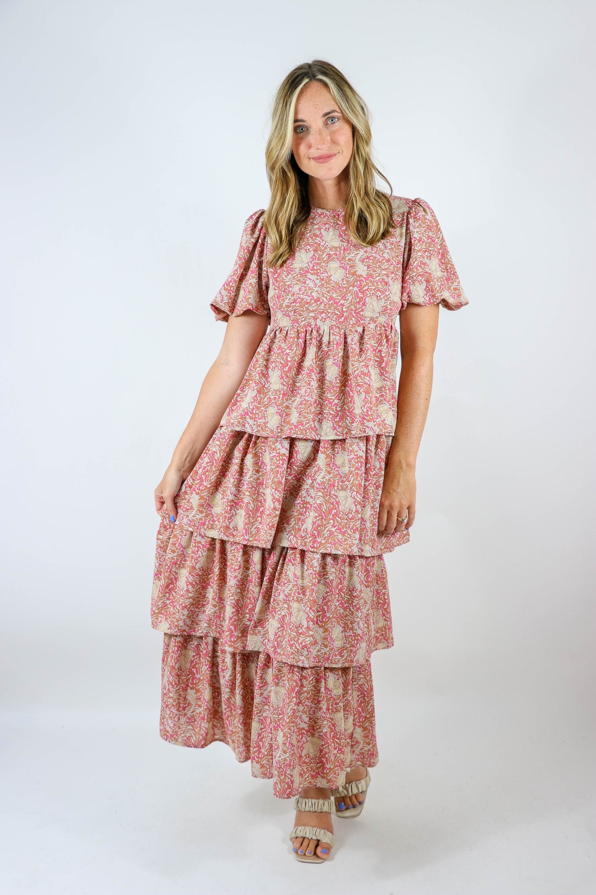 Entro | Tiered Skirt Maxi Dress | Sweetest Stitch Online Boutique