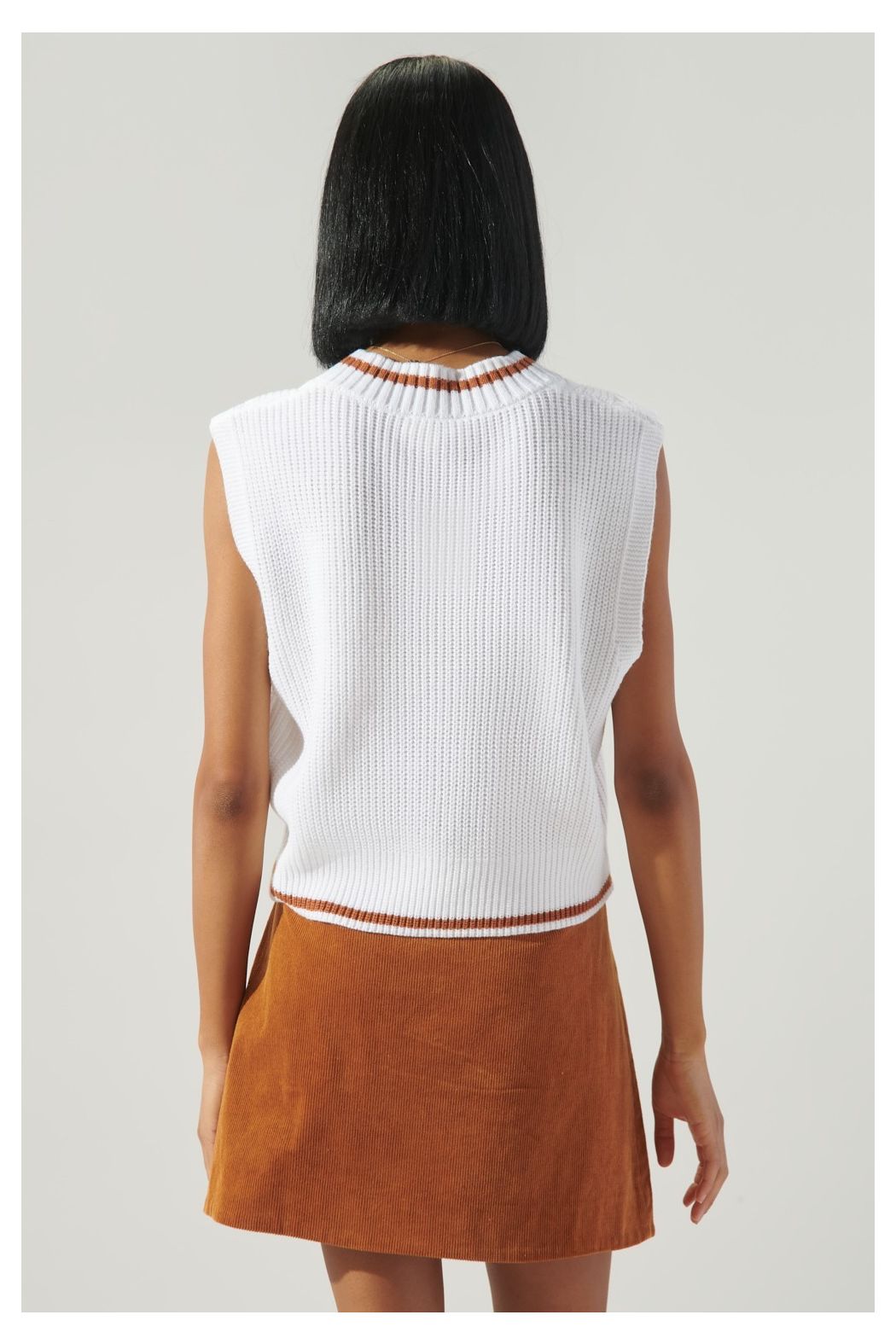 Sugar Lips | Varsity Sweater Vest | Sweetest Stitch Online Boutique