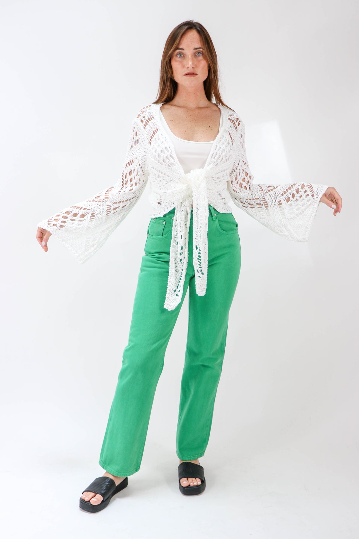 Crochet Cover Up Top | Sweetest Stitch Women&#39;s Boutique
