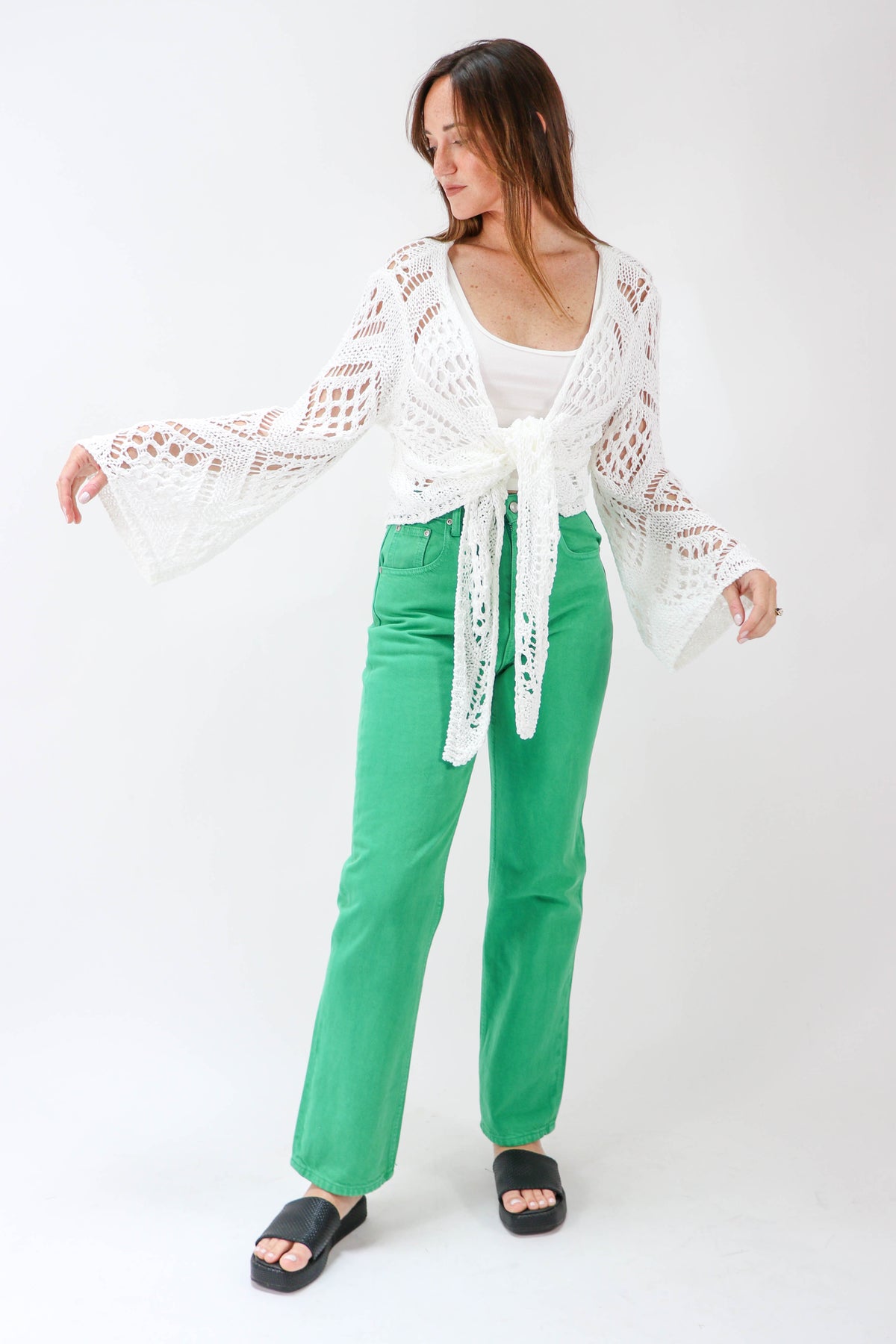 Crochet Cover Up Top | Sweetest Stitch Women&#39;s Boutique