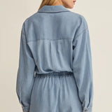 Z Supply | Sully Twill Romper | Sweetest Stitch Boutique Richmond VA