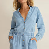 Z Supply | Sully Twill Romper | Sweetest Stitch Boutique Richmond VA