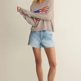 Z Supply | Sienna Patriot Sweater | Sweetest Stitch Boutique Richmond