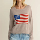 Z Supply | Sienna Patriot Sweater | Sweetest Stitch Boutique Richmond