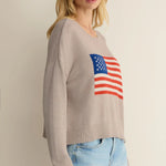 Z Supply | Sienna Patriot Sweater | Sweetest Stitch Boutique Richmond