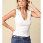 Olivaceous | Kenny V-Neck Tank | Sweetest Stitch Boutique Richmond