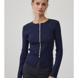Raisonnel | Ashleigh Slim Fit Ribbed Cardigan | Sweetest Stitch Boutique