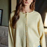 By Together | Butter Yellow Cardigan Sweater | Sweetest Stitch