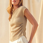 Miou Muse | Diana Ribbed Top | Sweetest Stitch Boutique Richmond