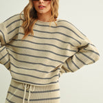 Miou Muse | Andi Striped Sweater | Sweetest Stitch Boutique Richmond