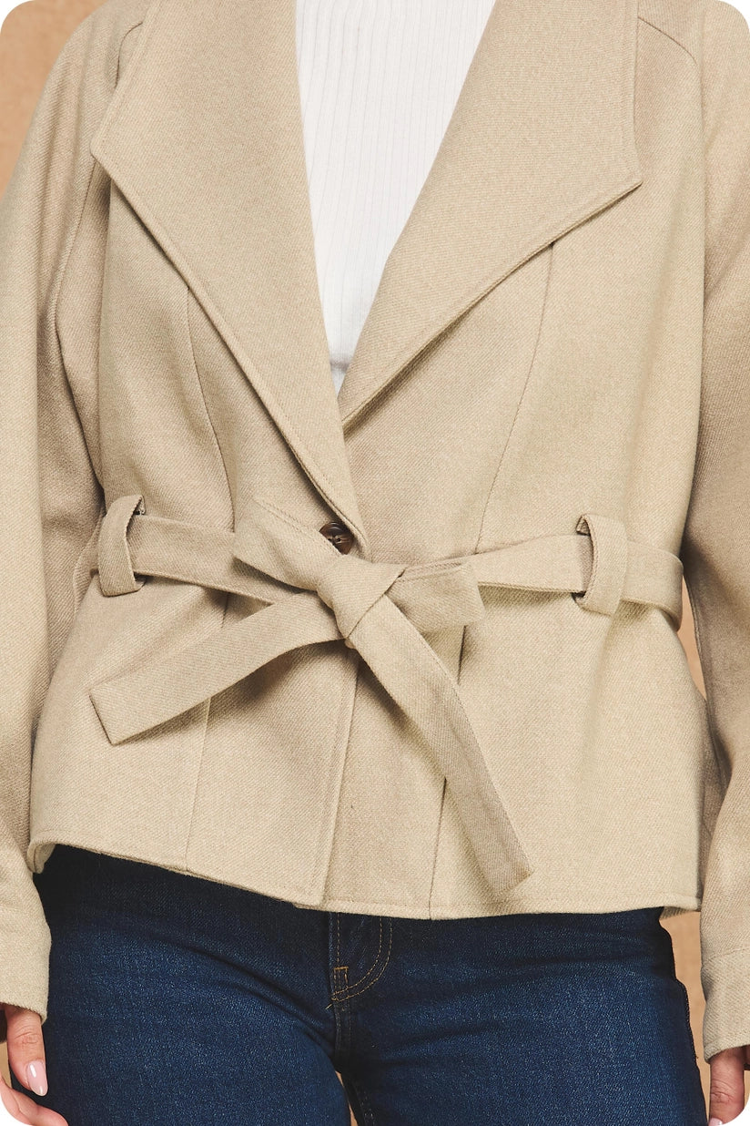Strut & Bolt | Eileen Belted Jacket | Sweetest Stitch Boutique Richmond