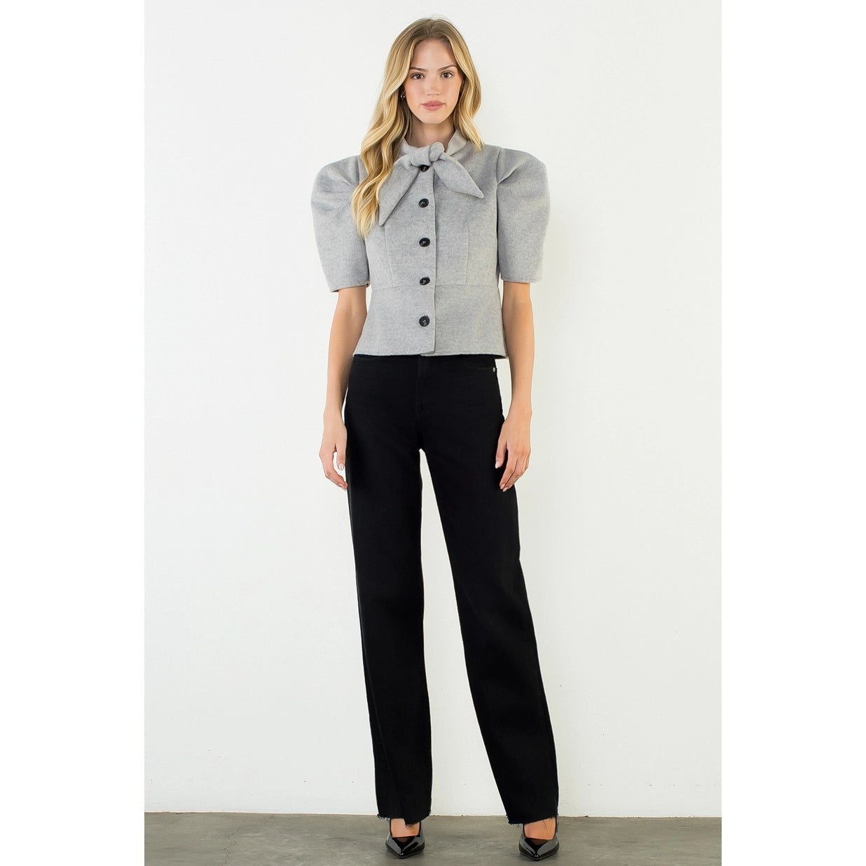 THML | Freya Button Front Jacket | Sweetest Stitch Boutique Richmond