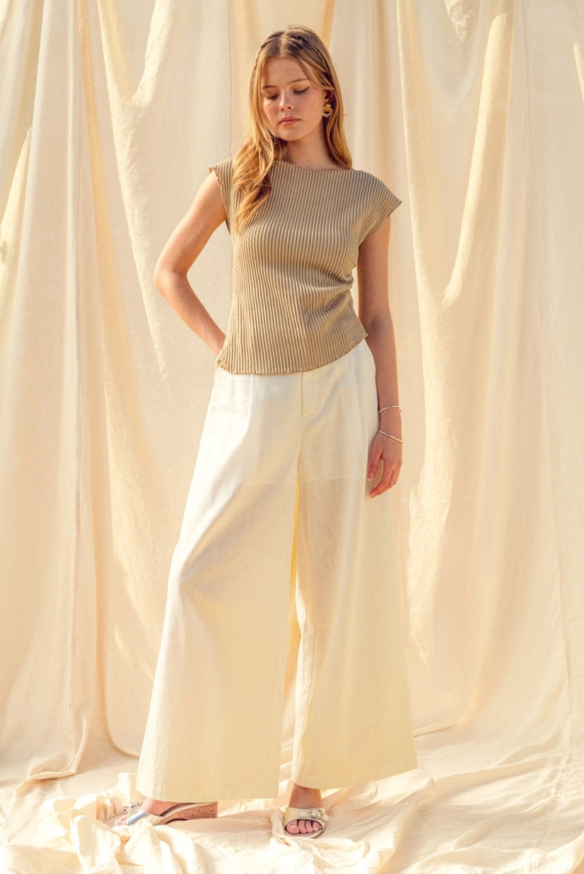 Miou Muse | Diana Ribbed Top | Sweetest Stitch Boutique Richmond