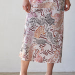 By Together | Leona Animal Print Midi Skirt | Sweetest Stitch Boutique